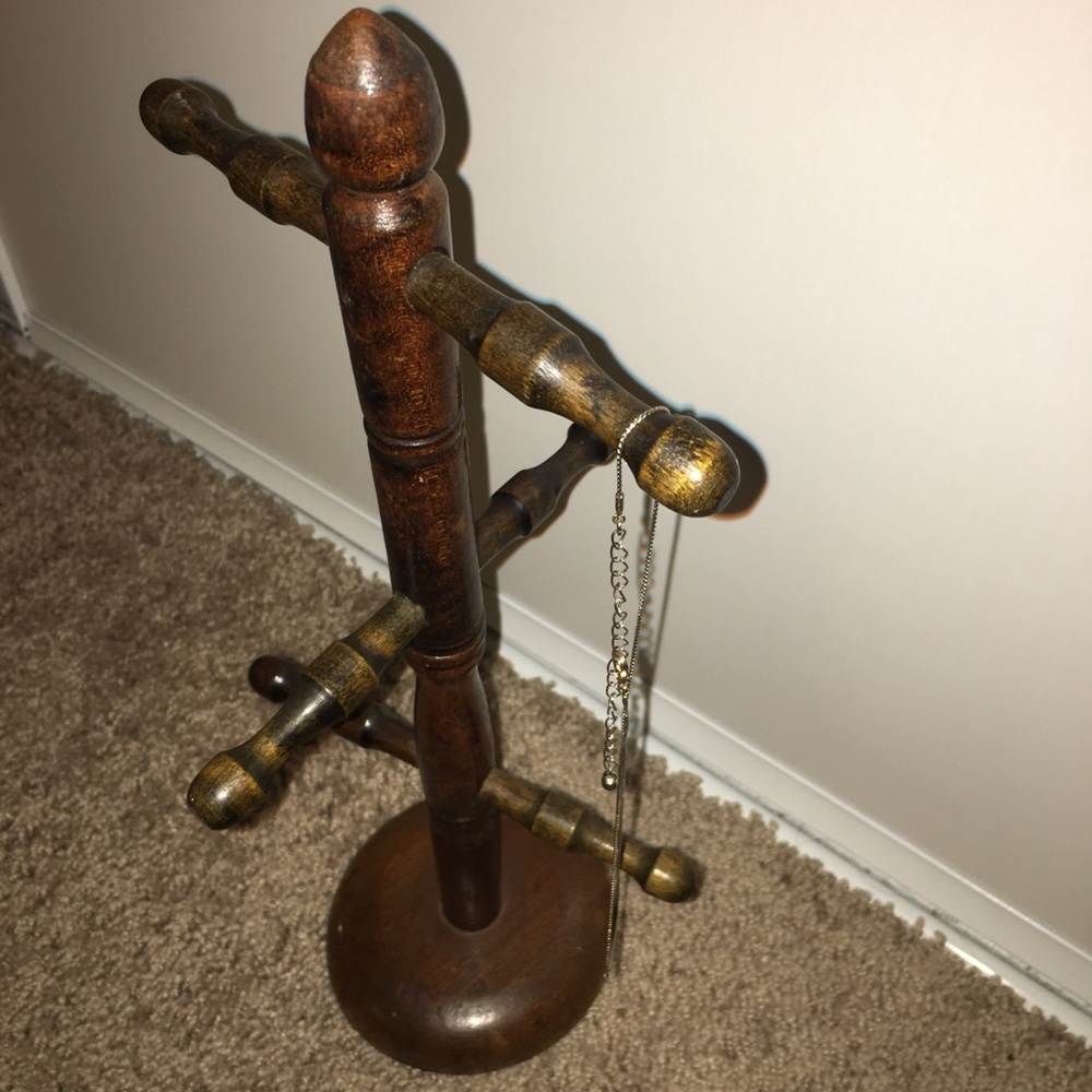 vintage jewelry stand